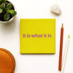 Keraamiset koristelaatat - it is what it is