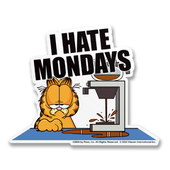 Vinyylitarra Garfield - I Hate Mondays Sticker