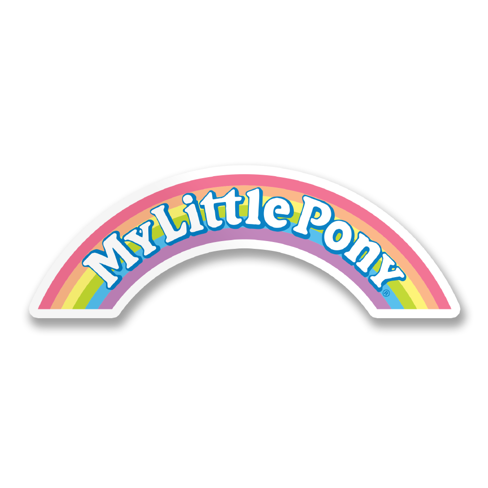 Vinyylitarra - My Little Pony Logo Sticker
