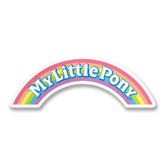 Vinyylitarra - My Little Pony Logo Sticker