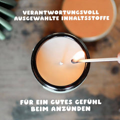 Tuoksukynttilä lasipurkissa - Supermama, vanilija