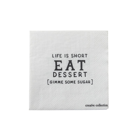 Servetti, life is short eat dessert