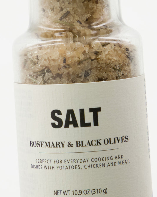 Nicolas Vahé Maustemylly Salt, Rosemary & Black Olives (310 g) – Välimeren maut kotikeittiössä