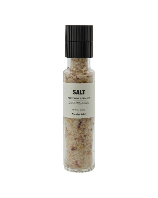 Nicolas Vahé Maustemylly Salt, White Wine & Shallot (310 g) – Keittiösi Ranskalainen Salaisuus