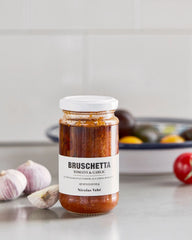 Nicolas Vahé Bruschetta, Roasted Peppers & Garlic (185 g) – Aurinkoisia makuja parhaimmillaan