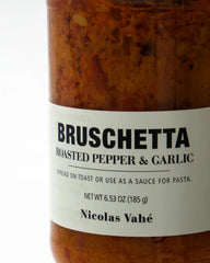 Nicolas Vahé Bruschetta, Roasted Peppers & Garlic (185 g) – Aurinkoisia makuja parhaimmillaan