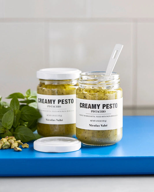 Nicolas Vahé Pistaasipesto Creamy Pesto, Pistachio (135 g) – Seuraavan tason herkkupesto