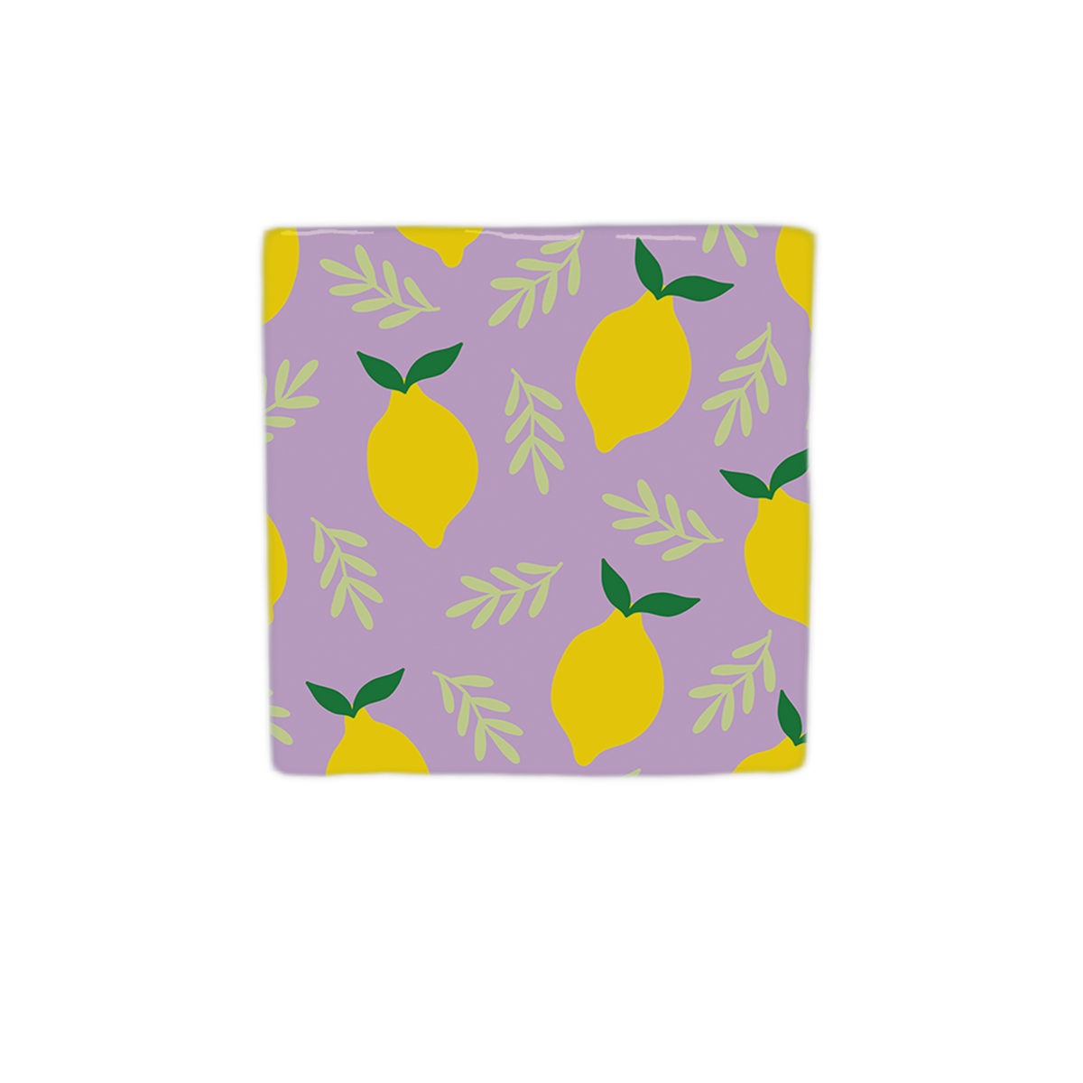 Keraamiset koristelaatat - lemon sitruuna
