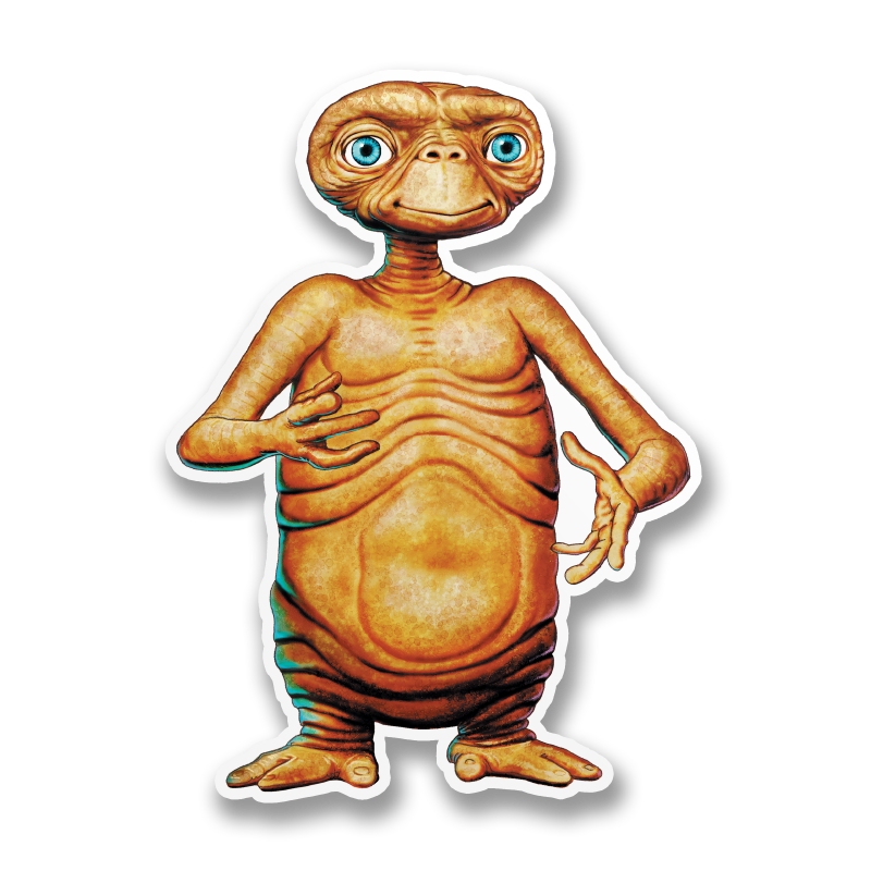 Vinyylitarra - E.T. Body Sticker