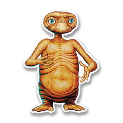 Vinyylitarra - E.T. Body Sticker