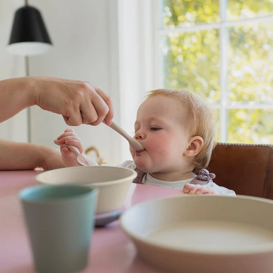 Bibs lusikkasetti vauvalle - Blush, vaaleanpunainen