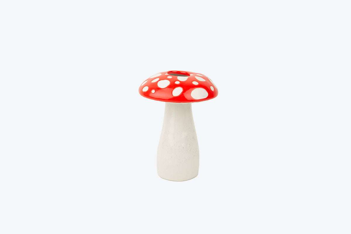 Fly agaric vase, large