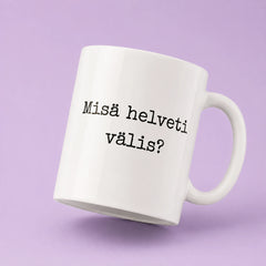 Kahvikuppi - Misä helveti välis?