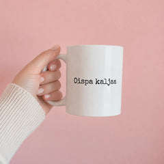 Kahvikuppi - Oispa kaljaa