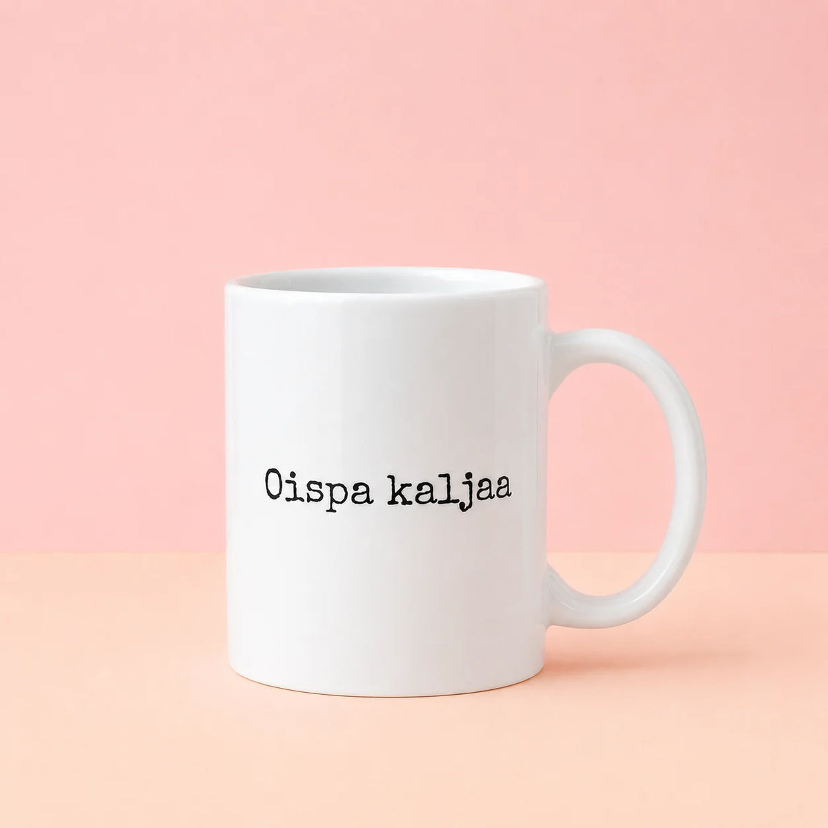 Kahvikuppi - Oispa kaljaa
