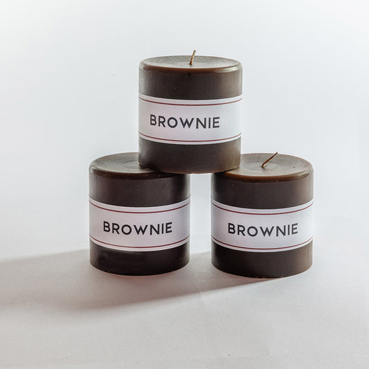 Scented candle Brownie