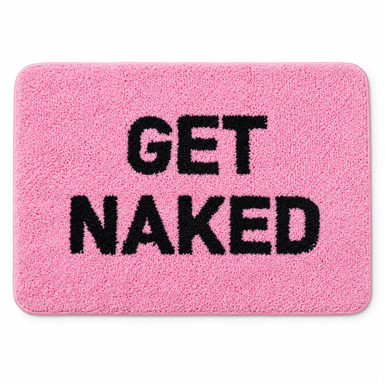 Kylpyhuoneen matto - Get naked pinkki - Lempi Lifestyle