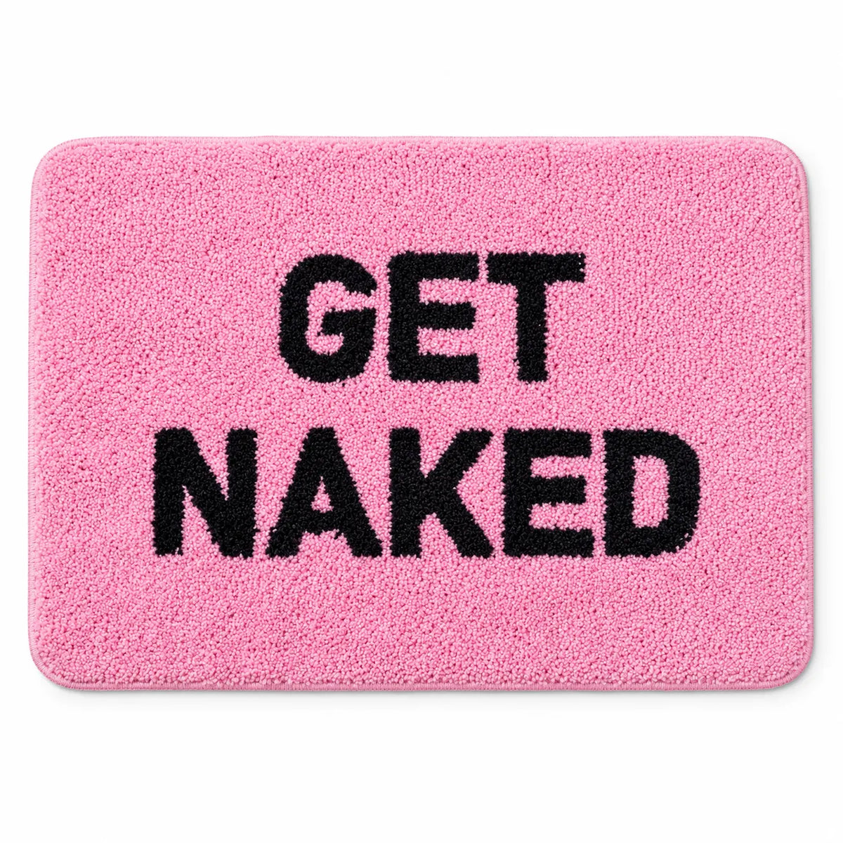 Kylpyhuoneen matto - Get naked pinkki - Lempi Lifestyle
