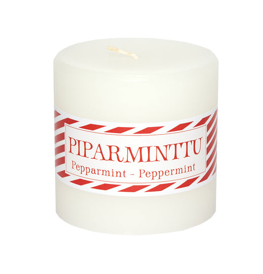 Scented candle peppermint