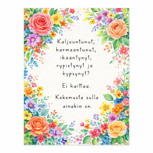 Postikortti - Kaljuuntunut