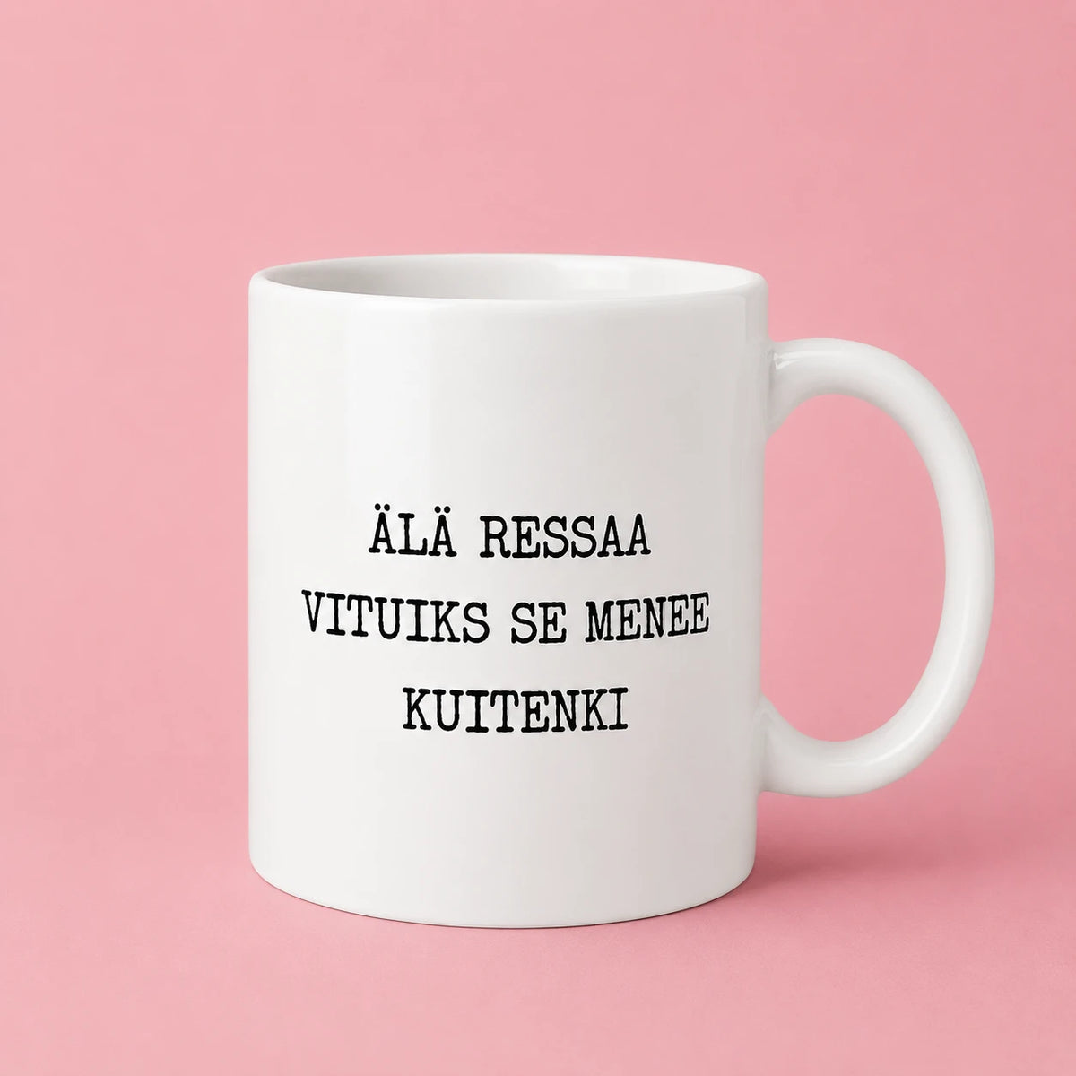 Kahvikuppi - Älä ressaa vituiks se menee kuitenki