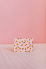 Naranjas Pink card wallet, orange