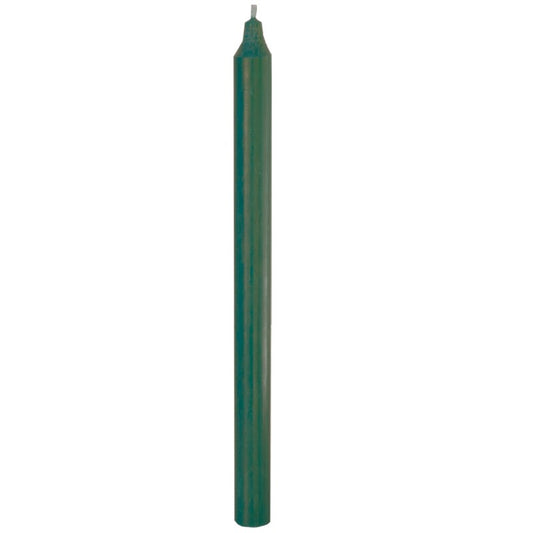 Antique candle lux dark green