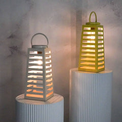 Aurinkokenno lyhty, keltainen - Lempi Lifestyle