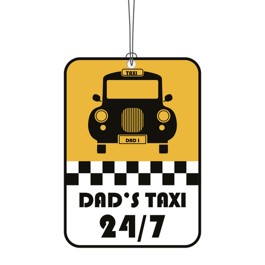 Autotuoksu Dad's taxi - hauska auton ilmanraikastin - Lempi Lifestyle