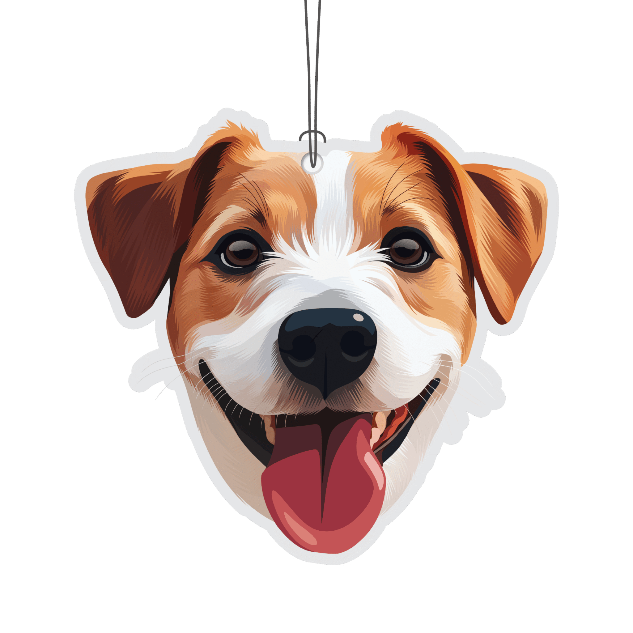 Autotuoksu Jack Russell koira - hauska auton ilmanraikastin - Lempi Lifestyle