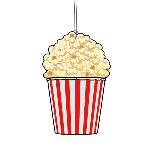 Autotuoksu popcorn - hauska auton ilmanraikastin - Lempi Lifestyle