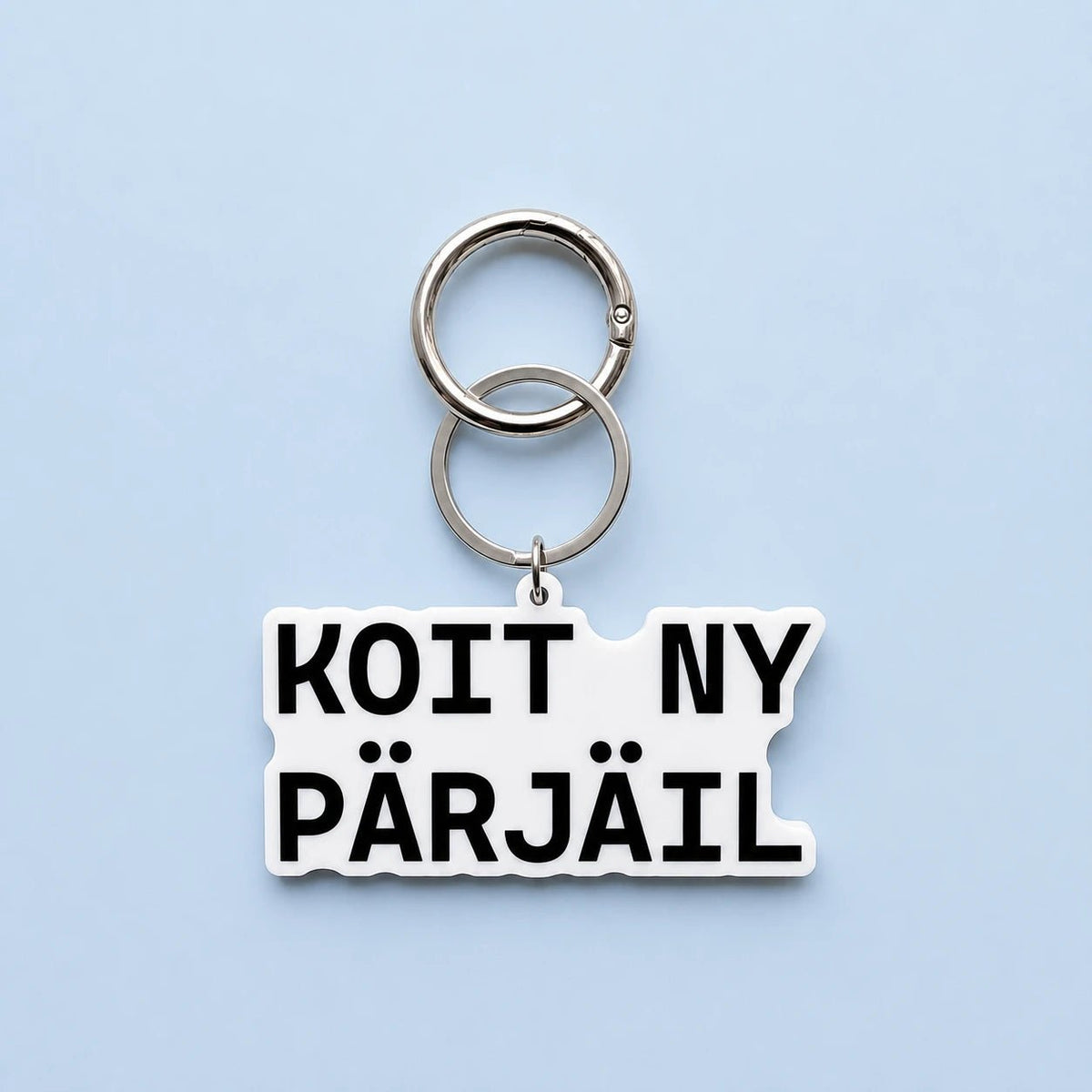 Avaimenperä Koit ny pärjäil - laukkukoru huumorilla - Lempi Lifestyle