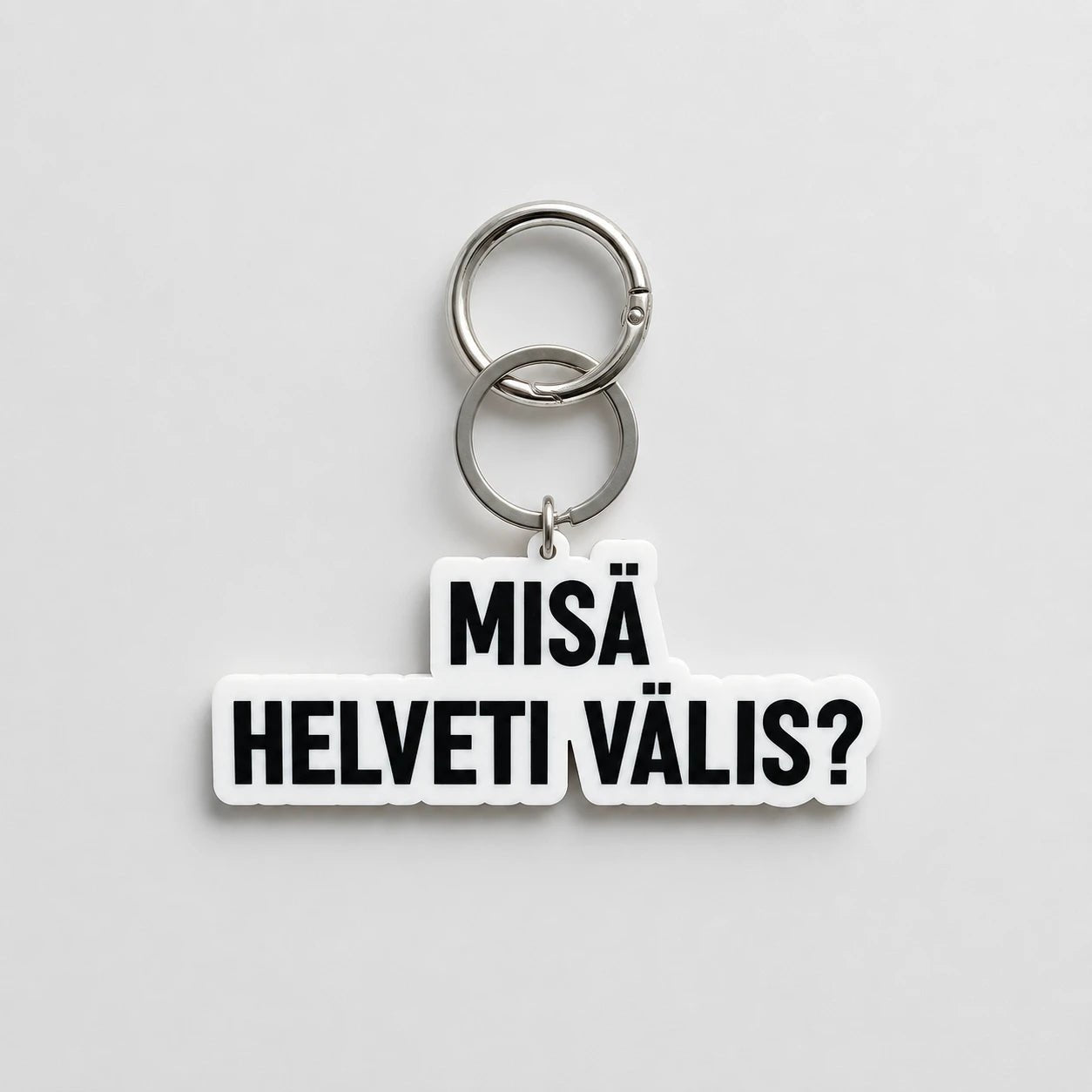 Avaimenperä Misä helveti välis? - laukkukoru asenteella - Lempi Lifestyle