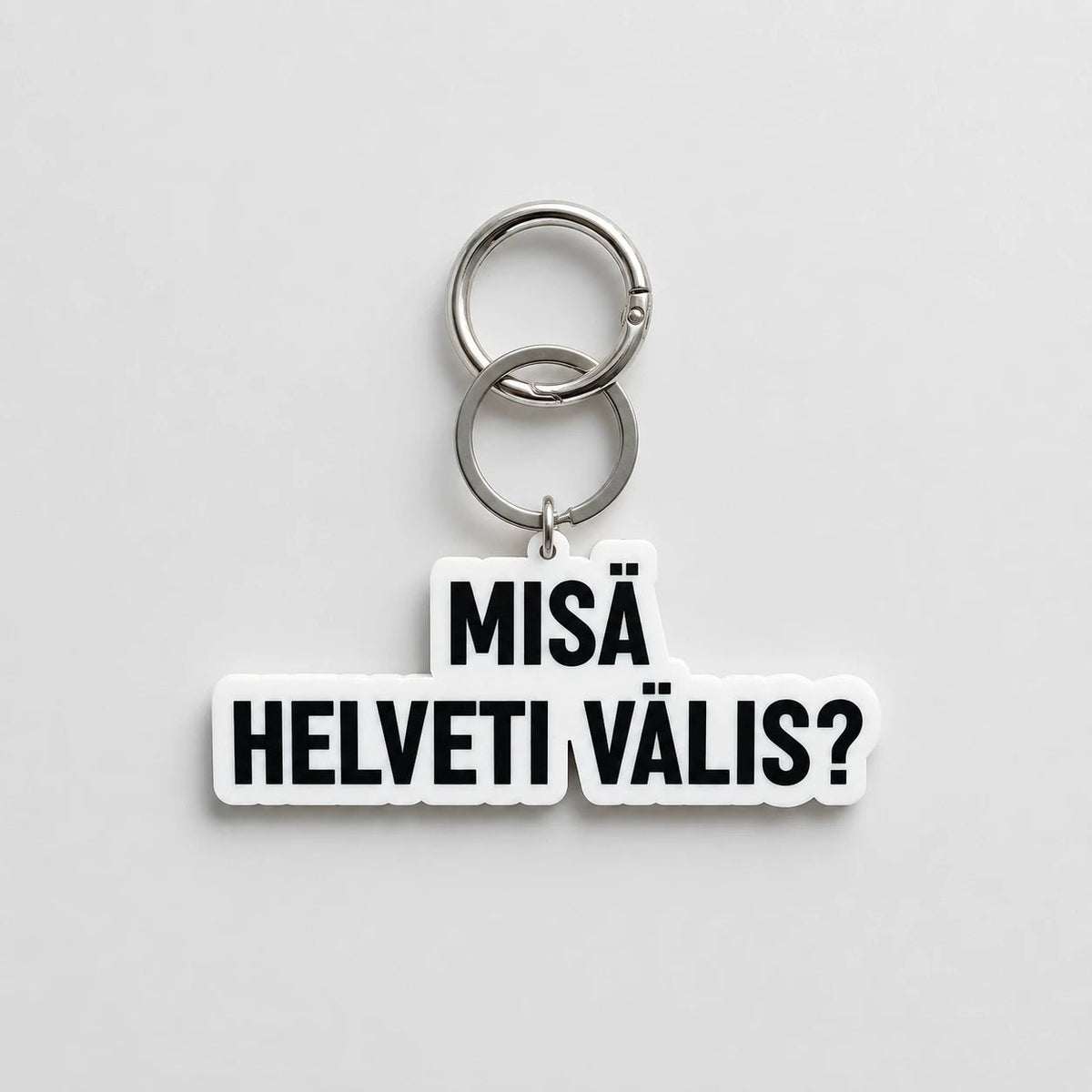 Avaimenperä Misä helveti välis? - laukkukoru asenteella - Lempi Lifestyle