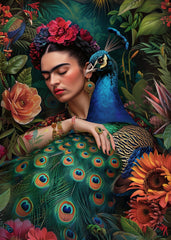 Frida Kahlo: Peacock | Kartta | Fripperies