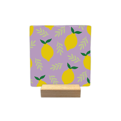 Keraamiset koristelaatat - lemon sitruuna