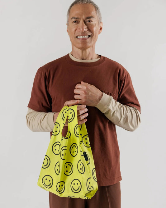 Baby Baggu - kestokassi hymynaama keltainen - Lempi Lifestyle