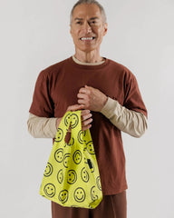 Baby Baggu - kestokassi hymynaama keltainen - Lempi Lifestyle