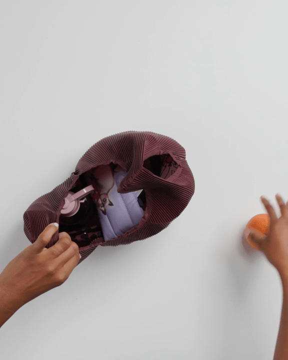 Baby Baggu laskostettu malli I viininpunainen - Lempi Lifestyle