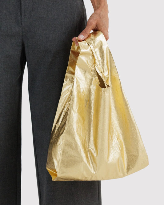 Baby Baggu pieni kestokassi - Gold Metallic - Lempi Lifestyle