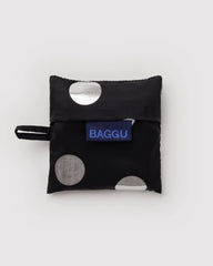 Baby Baggu pieni kestokassi - Silver Metallic Polka Dot - Lempi Lifestyle