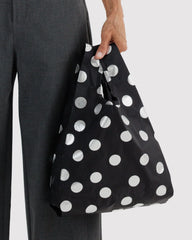 Baby Baggu pieni kestokassi - Silver Metallic Polka Dot - Lempi Lifestyle