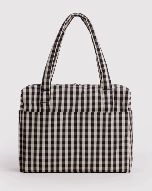 Baggu - Cloud Carry-On ruutu - Stripe Gingham - Lempi Lifestyle