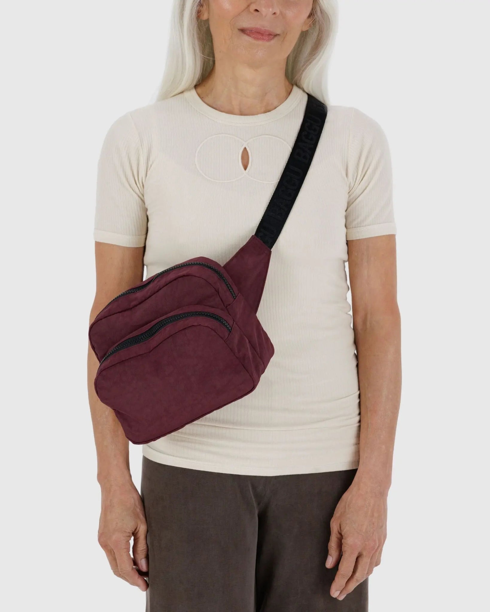 Baggu Fanny Pack – viininpunainen vyölaukku - Lempi Lifestyle