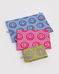 Baggu Go Pouch Set pussukkasetti - Pop Happy Mix - Lempi Lifestyle