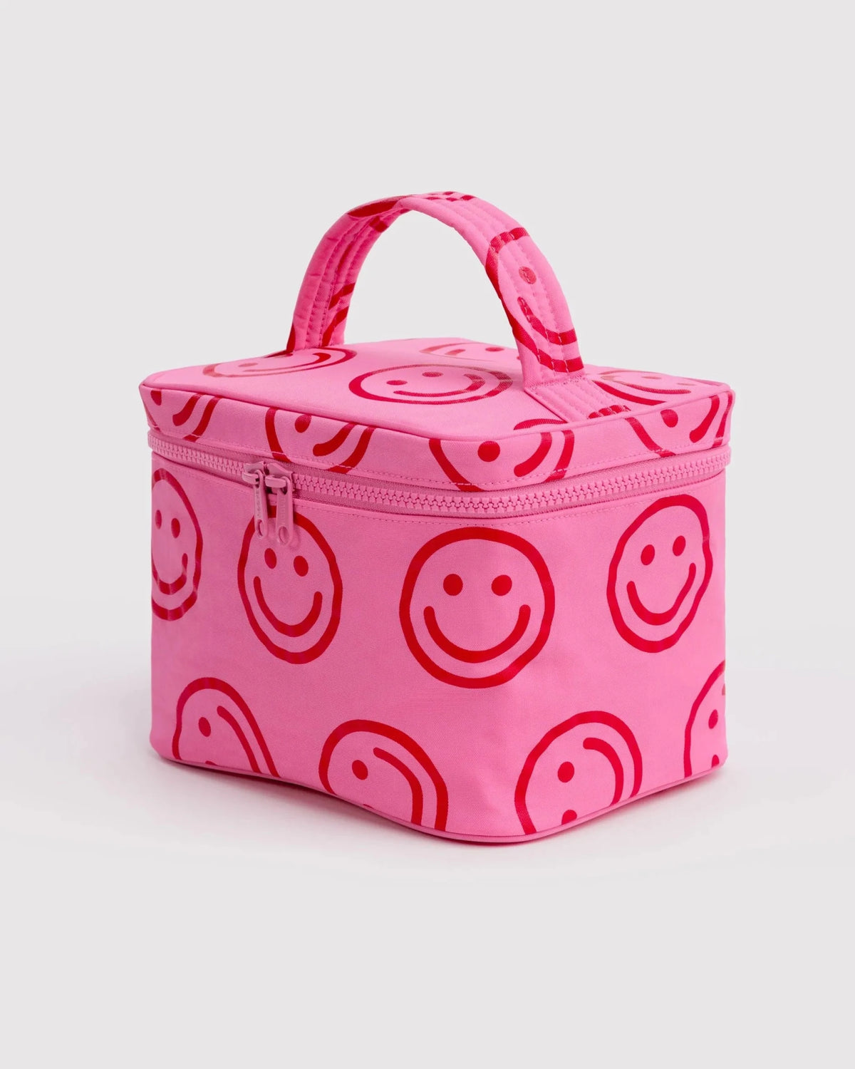 Baggu Large Cosmetic Case meikkilaukku - Azalea Pink Happy - Lempi Lifestyle