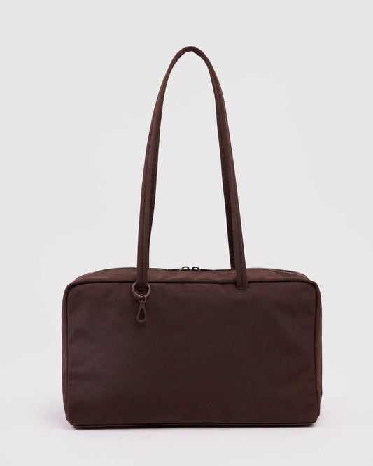 Baggu Medium Nylon Bowler Bag - Coffee - Lempi Lifestyle