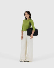 Baggu Medium Nylon Bowler Bag - Musta - Lempi Lifestyle