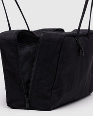 Baggu Medium Nylon Bowler Bag - Musta - Lempi Lifestyle