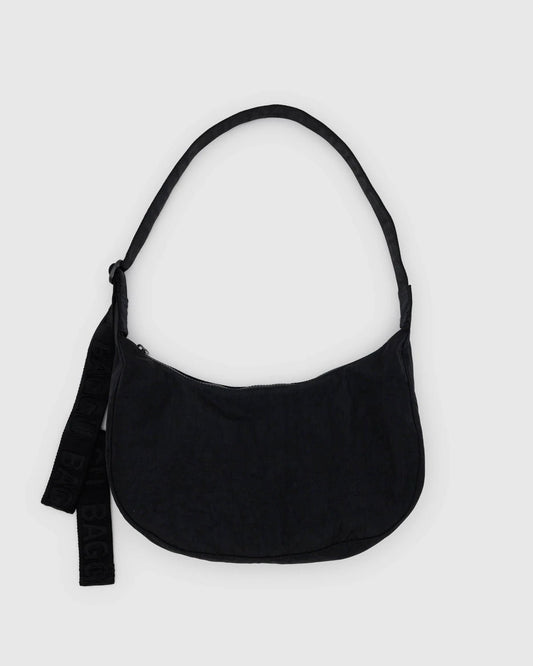 Baggu Medium Nylon Crescent laukku - Musta - Lempi Lifestyle